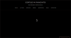 Desktop Screenshot of cortijomiranchito.com